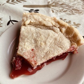 Hillside Diner - Strawberry Rhubarb Pie - Diners Near Me - Oswegatchie, New York Hillside Diner - Strawberry Rhubarb Pie - Diners Near Me - Oswegatchie, New York