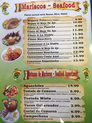 Menu photo 3 Los Chilitos Restaurant South El Monte, CA