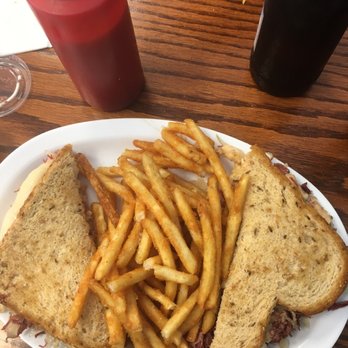 60's Cafe & Diner - Sauerkraut needs to be drained and dried with paper towels so it doesn't make the Sammy soggy - Burgers Near Me - Lincoln City, Oregon 60's Cafe & Diner - Sauerkraut needs to be drained and dried with paper towels so it doesn't make the Sammy soggy - Burgers Near Me - Lincoln City, Oregon