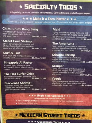 Menu photo 1 Cantina Louie West Melbourne, FL Menu photo 1 Cantina Louie West Melbourne, FL