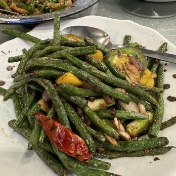 Chef's House  - Peking Duck - Sauted String Beans - Chinese Near Me - Duluth, Georgia