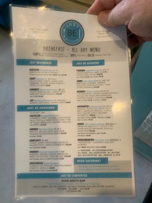 Menu photo 3 Just BE Kitchen Denver, CO