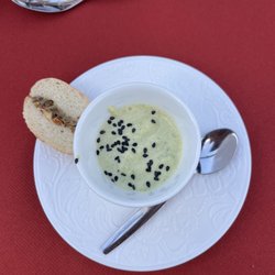 Le Cheverny - Amuse bouche!  Delicious gift of chef.