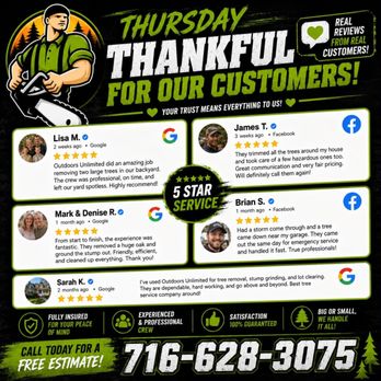 Outdoors Unlimited - Tree Services Near Me - Lockport, New York Outdoors Unlimited - Tree Services Near Me - Lockport, New York