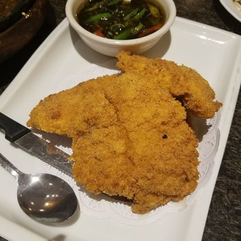 Indra Restaurant - Fried Fish with Chili Garlic Sauce. The sauce is super good and made in house! - Thai Near Me - Glendale, California Indra Restaurant - Fried Fish with Chili Garlic Sauce. The sauce is super good and made in house! - Thai Near Me - Glendale, California
