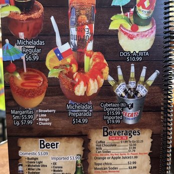 Candela's Mexican Grill - Bar menu. - Mexican Near Me - San Antonio, Texas Candela's Mexican Grill - Bar menu. - Mexican Near Me - San Antonio, Texas