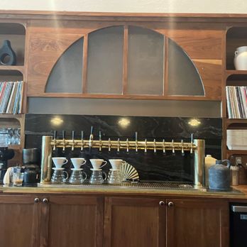 Loop Espresso Club - Cool wood bar. - Coffee & Tea Near Me - Los Angeles, California