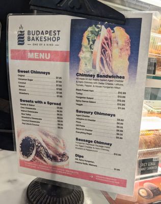 Menu photo 1 Budapest Bakeshop Niagara on the Lake, ON Menu photo 1 Budapest Bakeshop Niagara on the Lake, ON