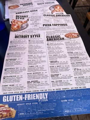 Menu photo 4 Brown Dog Pizza Telluride, CO
