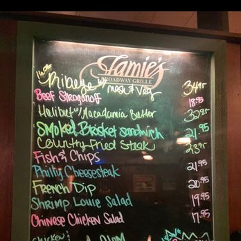 Jamie's Broadway Grille - Daily menu! - American Near Me - Sacramento, California Jamie's Broadway Grille - Daily menu! - American Near Me - Sacramento, California