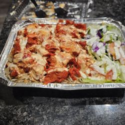 Baba's Halal - Chicken over rice