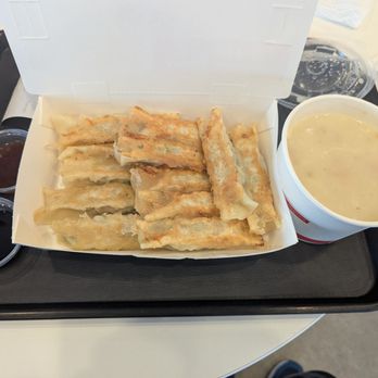 Bafang Dumpling - Potstickers and corn chowder - Taiwanese Near Me - Torrance, California Bafang Dumpling - Potstickers and corn chowder - Taiwanese Near Me - Torrance, California