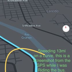 Turimex International Bus Service - Screenshot taken while I was in the bus