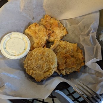 The Ranch Hand Cafe - Half order of Fried Green Tomatoes - American Near Me - Cleveland, Texas The Ranch Hand Cafe - Half order of Fried Green Tomatoes - American Near Me - Cleveland, Texas