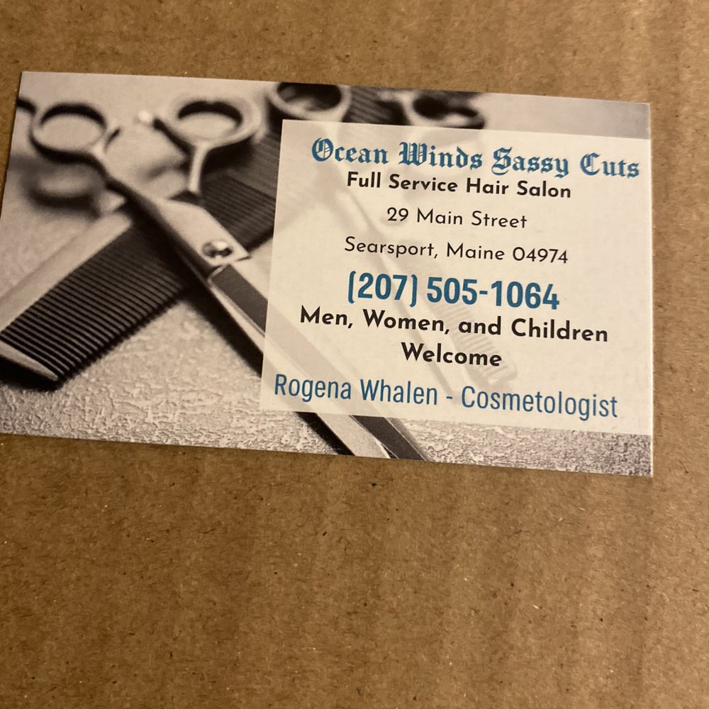 Ocean Winds Sassy Cuts Logo