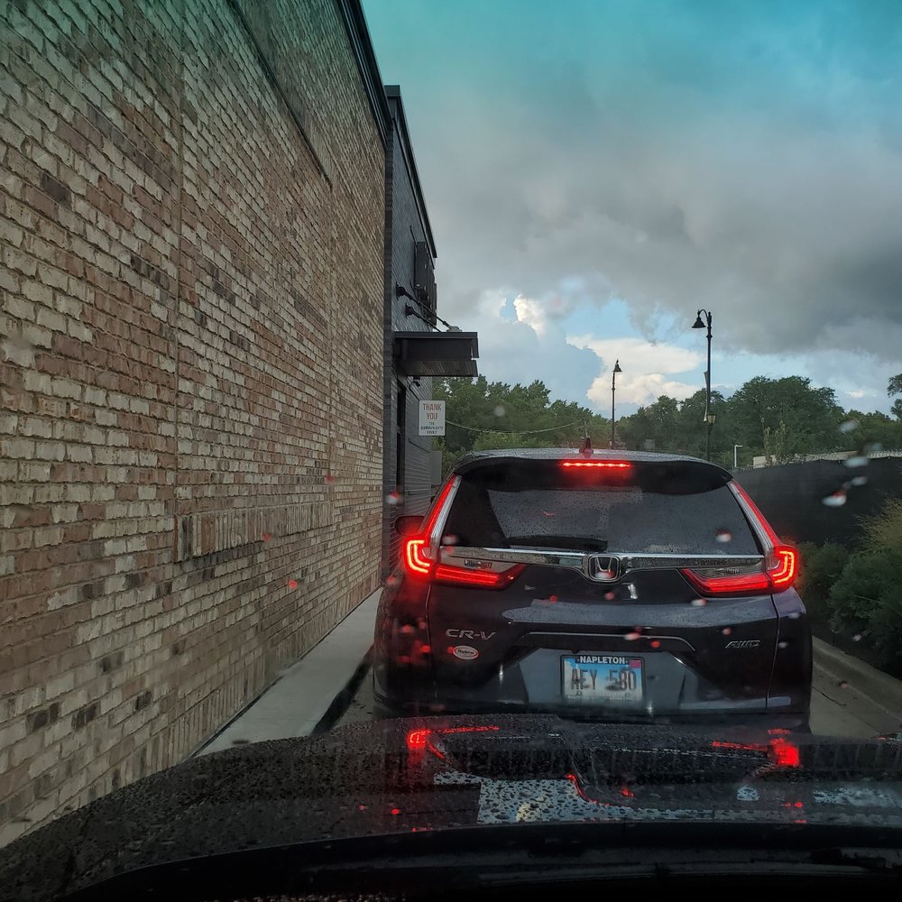Buona - the rear end of a car - Sandwiches Near Me - Glen Ellyn, Illinois