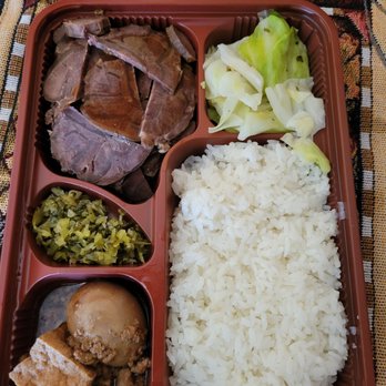 Cozy Cafe - Beef shank lunch box - Taiwanese Near Me - Arcadia, California Cozy Cafe - Beef shank lunch box - Taiwanese Near Me - Arcadia, California
