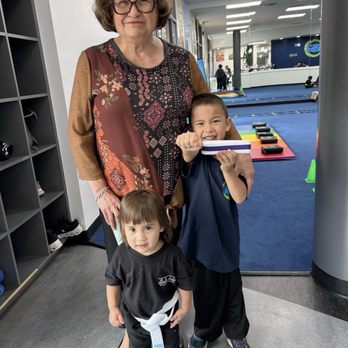 Kung Fu Kids - New belt earned for big bro and first class for the little one. - Chinese Martial Arts Near Me - San Jose, California Kung Fu Kids - New belt earned for big bro and first class for the little one. - Chinese Martial Arts Near Me - San Jose, California