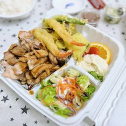 Ninja Sushi - Teriyaki chicken and tempura