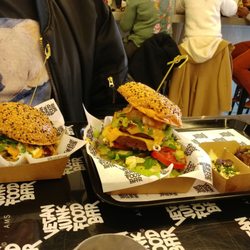 Vegan Junk Food Bar - We love this place! The Shwarma sandwich and the Sumo burger, as well as the fries, were awesome!