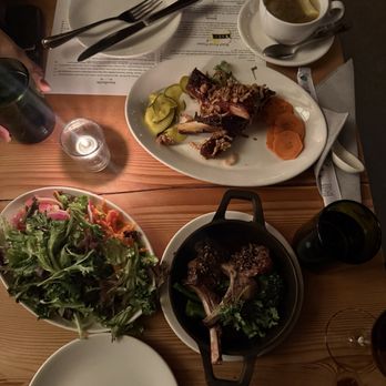 The Millworks - Side salad, ribs, lamb chops - New American Near Me - Harrisburg, Pennsylvania