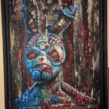 The Dead Rabbit - Picture on bathroom door - Cocktail Bars Near Me - New York, New York The Dead Rabbit - Picture on bathroom door - Cocktail Bars Near Me - New York, New York