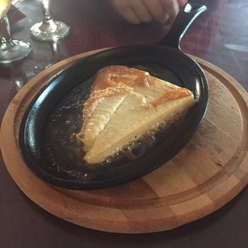 Brother's Grill - Saganaki post flames - Greek Near Me - Myrtle Beach, South Carolina