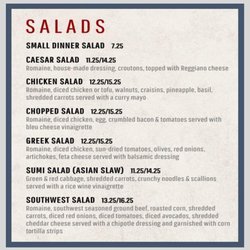 Heroes Wood-Fired Pizza - SALADS