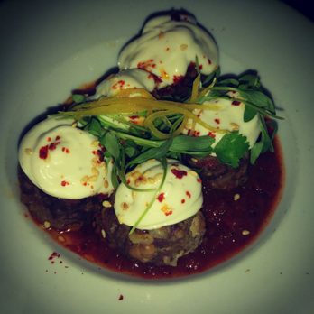 Alta - Lamb meatballs with labne - Tapas Bars Near Me - New York, New York