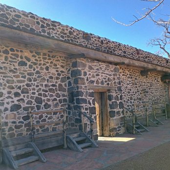 Cove Fort - Rear of fort has small door. Fortunately, the fort was never attacked. - Landmarks & Historical Buildings Near Me - Beaver, Utah Cove Fort - Rear of fort has small door. Fortunately, the fort was never attacked. - Landmarks & Historical Buildings Near Me - Beaver, Utah