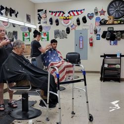 The BEST Barber's in town! I will ONLY come to Orchard Barber Shops professional and friendly!