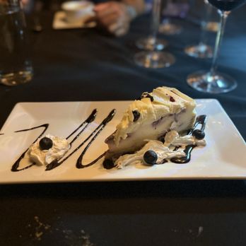 House 509 Bistro and Wine Bar - White chocolate blueberry cheesecake - Wine Bars Near Me - Greer, South Carolina House 509 Bistro and Wine Bar - White chocolate blueberry cheesecake - Wine Bars Near Me - Greer, South Carolina