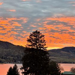 WorldMark Chelan Lake House - Sunset at 4:30p (Nov 2025)