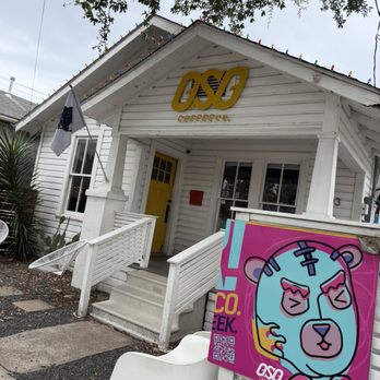 Oso Coffee Co. - Entrance - Coffee & Tea Near Me - Houston, Texas