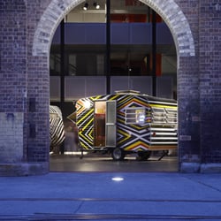 Carriageworks - Brook Andrew, Travelling Colony, 2012, Carriageworks, Sydney. Image: Susannah Wimberley