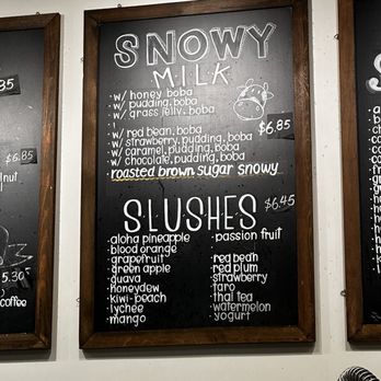 Bon Bon Tea House - Menu Board as of 7.15.26 - Bubble Tea Near Me - Chatsworth, California