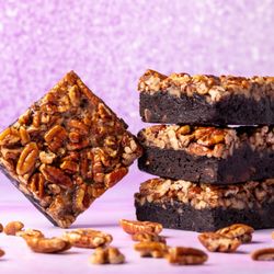 Pecan Pie brownie bars