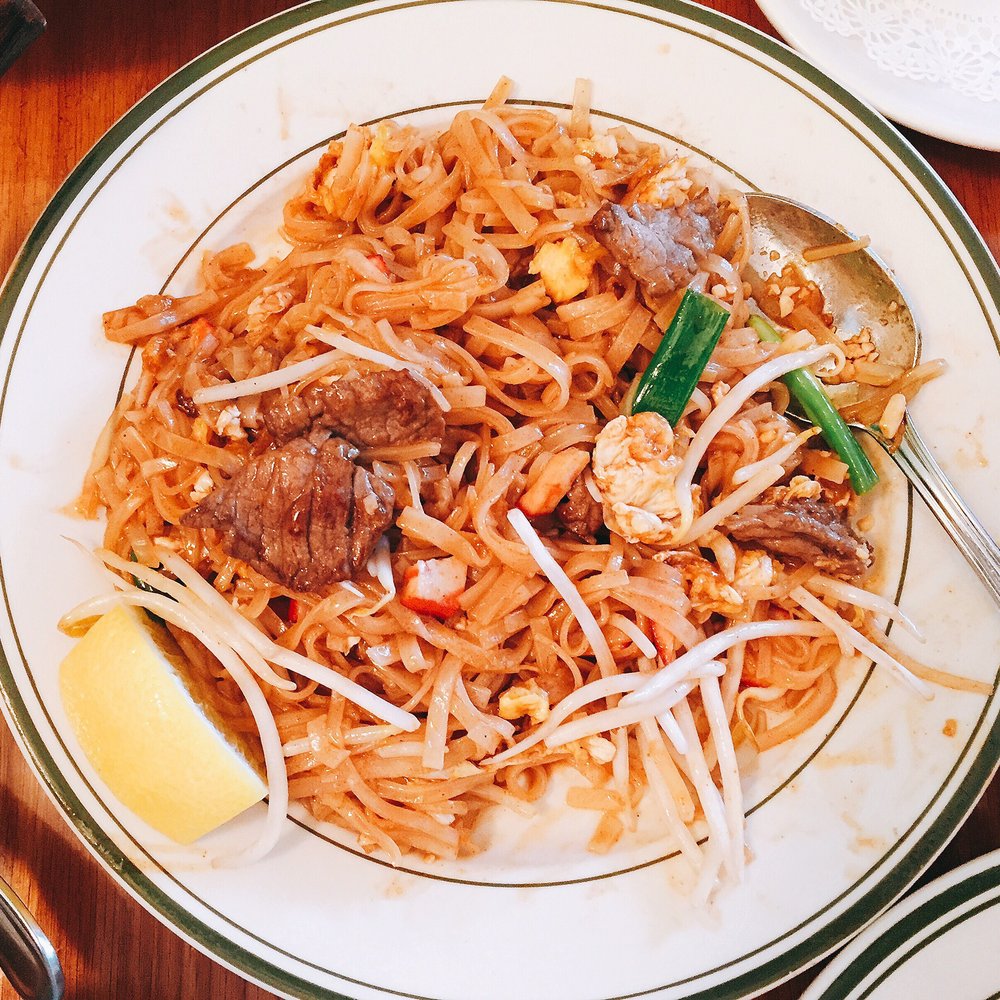Amina Thai - Good portion of Pad Thai. - Thai Near Me - Rockville, Maryland Amina Thai - Good portion of Pad Thai. - Thai Near Me - Rockville, Maryland