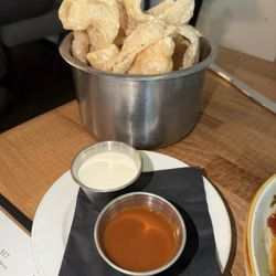 Raven & Lily Restaurant - Complimentary pork rinds