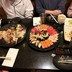 Love Sushi lyons - Variety of nigiri and specialty rolls... all amazing!