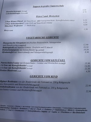 Menu photo 3 Gasthaus Jagdschlössl Munich, BY Menu photo 3 Gasthaus Jagdschlössl Munich, BY