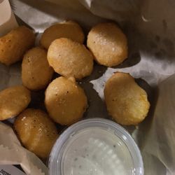 Mac n cheese bites w/ ranch