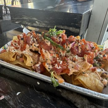 Seasurf Fish - Poke nachos - Seafood Near Me - San Clemente, California Seasurf Fish - Poke nachos - Seafood Near Me - San Clemente, California