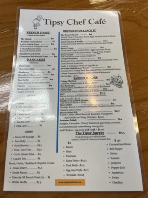 Menu photo 5 Tipsy Chef Café Meridian, ID Menu photo 5 Tipsy Chef Café Meridian, ID