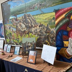 Omaha-Douglas Civic Center - Display for Hispanic Heritage Month