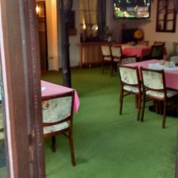 Vladimír Zelinger - Older part of restaurant in back.