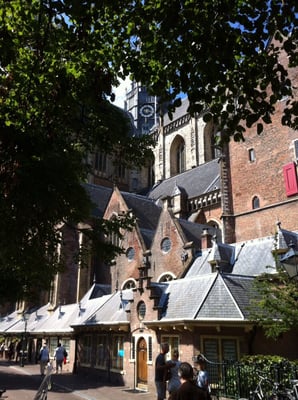 The St. Bavo Church in Haarlem by null
