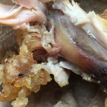 Fire Wings - Natomas - Here's the raw part of the wing that I showed the cashier and he showed to the cook. - Chicken Wings Near Me - Sacramento, California