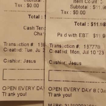 La Tienda Mexicana - the receipt for the restaurant - International Grocery Near Me - Fort Atkinson, Wisconsin La Tienda Mexicana - the receipt for the restaurant - International Grocery Near Me - Fort Atkinson, Wisconsin