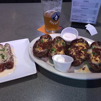Gatsby's - Size comparison between cordón bleu tenders and potato skins!! - Pubs Near Me - Indianapolis, Indiana Gatsby's - Size comparison between cordón bleu tenders and potato skins!! - Pubs Near Me - Indianapolis, Indiana